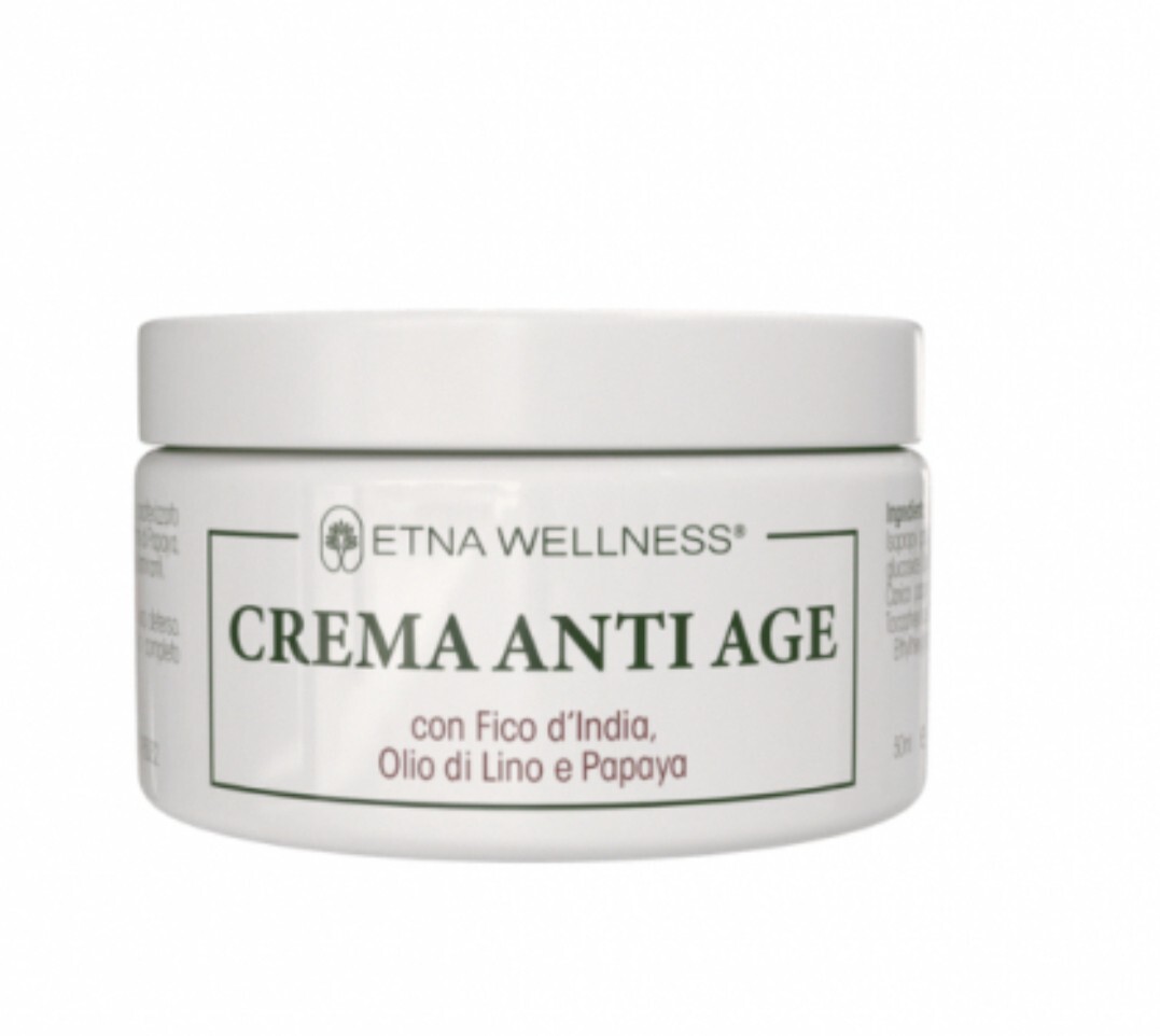 Crema Viso Anti-Age Fico d'India e Papaya 50ml - Antirughe Naturale