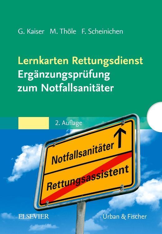 Thumbnail - Lernkarten Rettungsdienst - Ergänzungsprüfung Zum Notfallsanitäter |