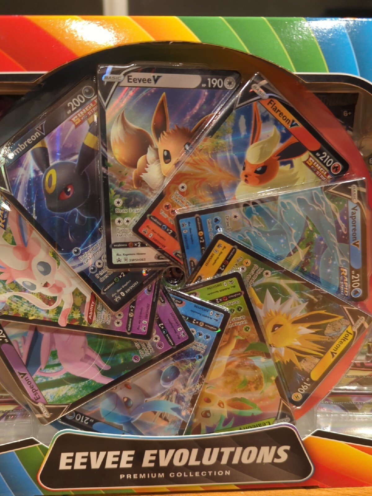 Eevee Evolution premium collection box for Sale in Chicago, IL - OfferUp