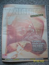 Seven 7 NIGHTS March 6 2022 LUKE COMBS County Special Front Cover Sunday Mail 