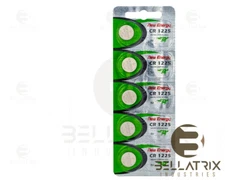 New Energy Lithium BR1225 3-Volt Coin Cell CR1225 Battery (5-Pack)