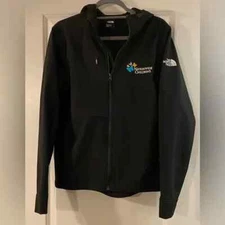 Men's The North Face  Softshell Windwall Jacket Size Small Black Nationwide