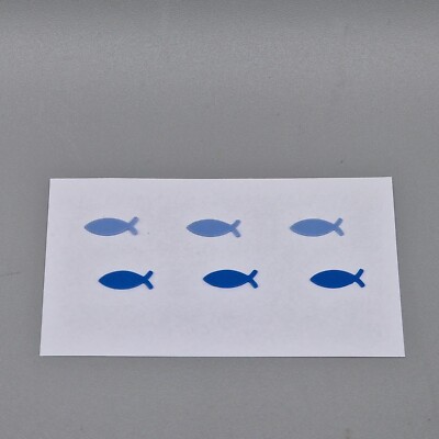   Fische aus Verzierwachs , Wachsmotive Fische !!  