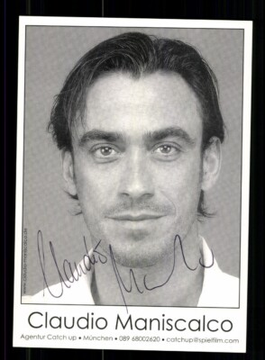 Claudio Maniscalco Autogrammkarte Original Signiert # BC 210761