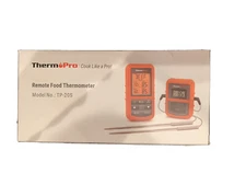 ThermPro TP-20, TP-19H, and Case, NIB, Remote Meat Thermometer $91 MSRP