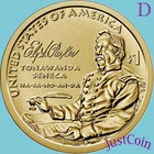 2022-D Native American Dollar — photo from another recent sale