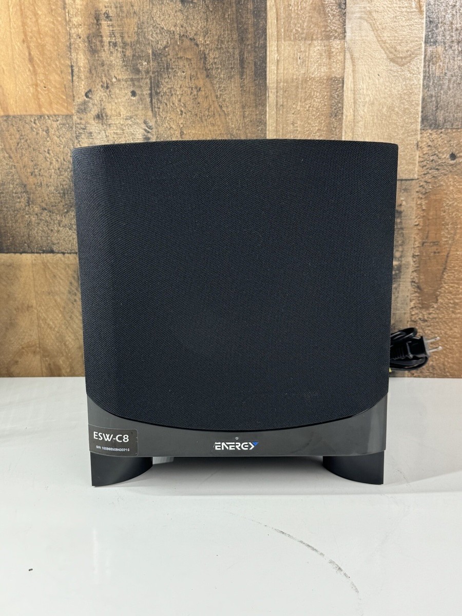 Energy ESW-C8 Powered Subwoofer 8'' Active Sub TESTED