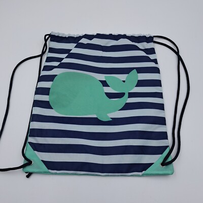 Drawstring Backpack Double Shoulder Pack Swimming Bag for Gym Camping Travel