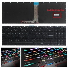 Colorful RGB Backlit Keyboard For MSI GE75 GL75 GE65 MS-17E GP75 GP63 GS75 9SE