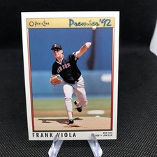1992 OPC O-Pee-Chee Premier Baseball #115 Frank Viola Boston Red Sox