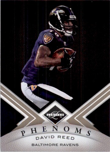 2010 Limited Phenoms /499 DAVID REED Baltimore Ravens #163 | eBay