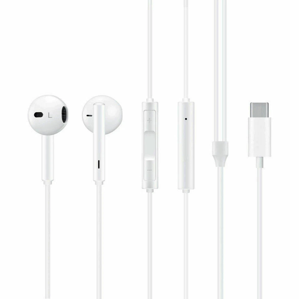 CM33 Type C Earphone with Mic Volume Control For Mate60 50 40 P60 50 Pro - Image 2 of 4