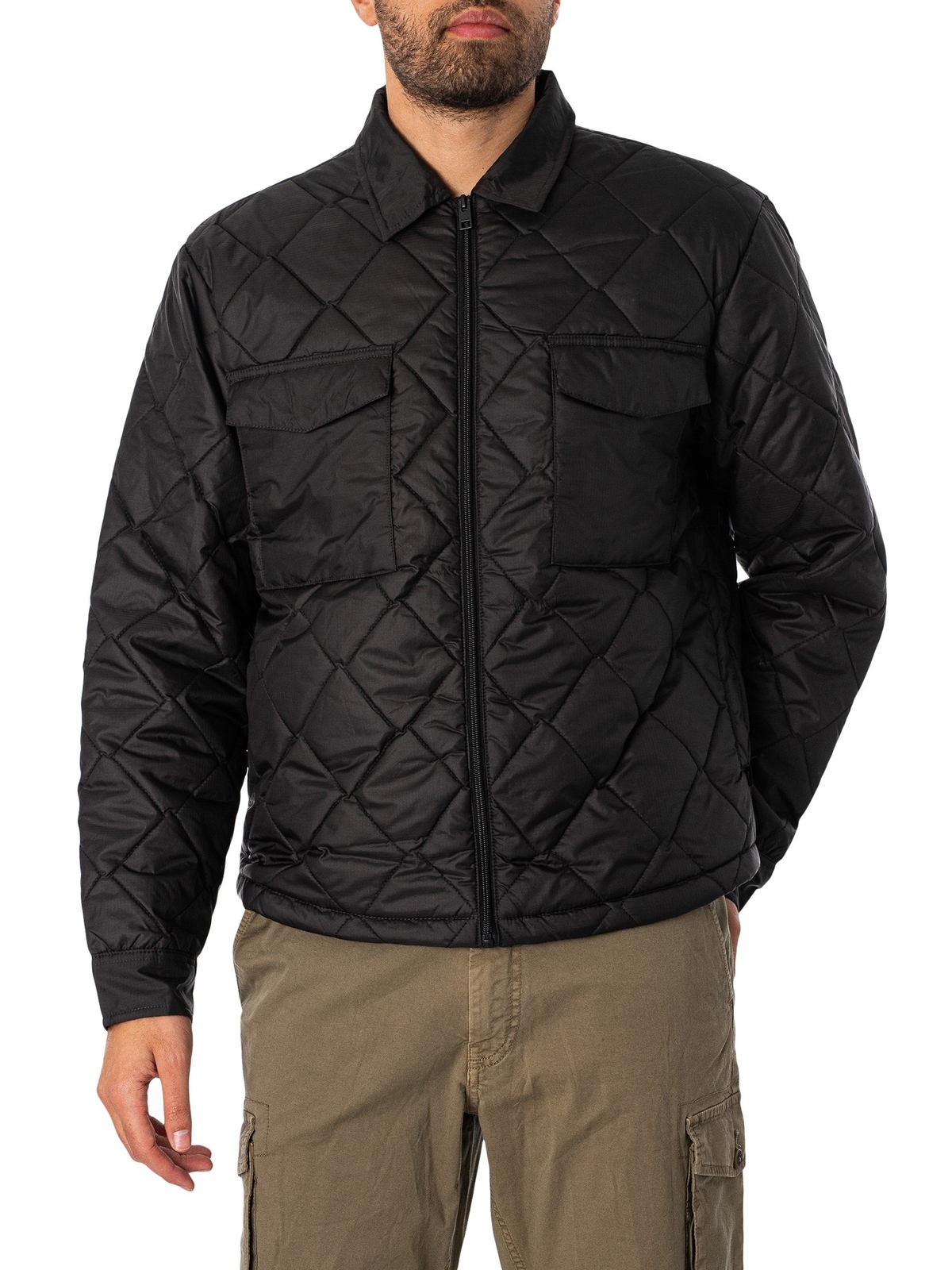 Однотонная мужская повседневная куртка Erhard черный 3790₽