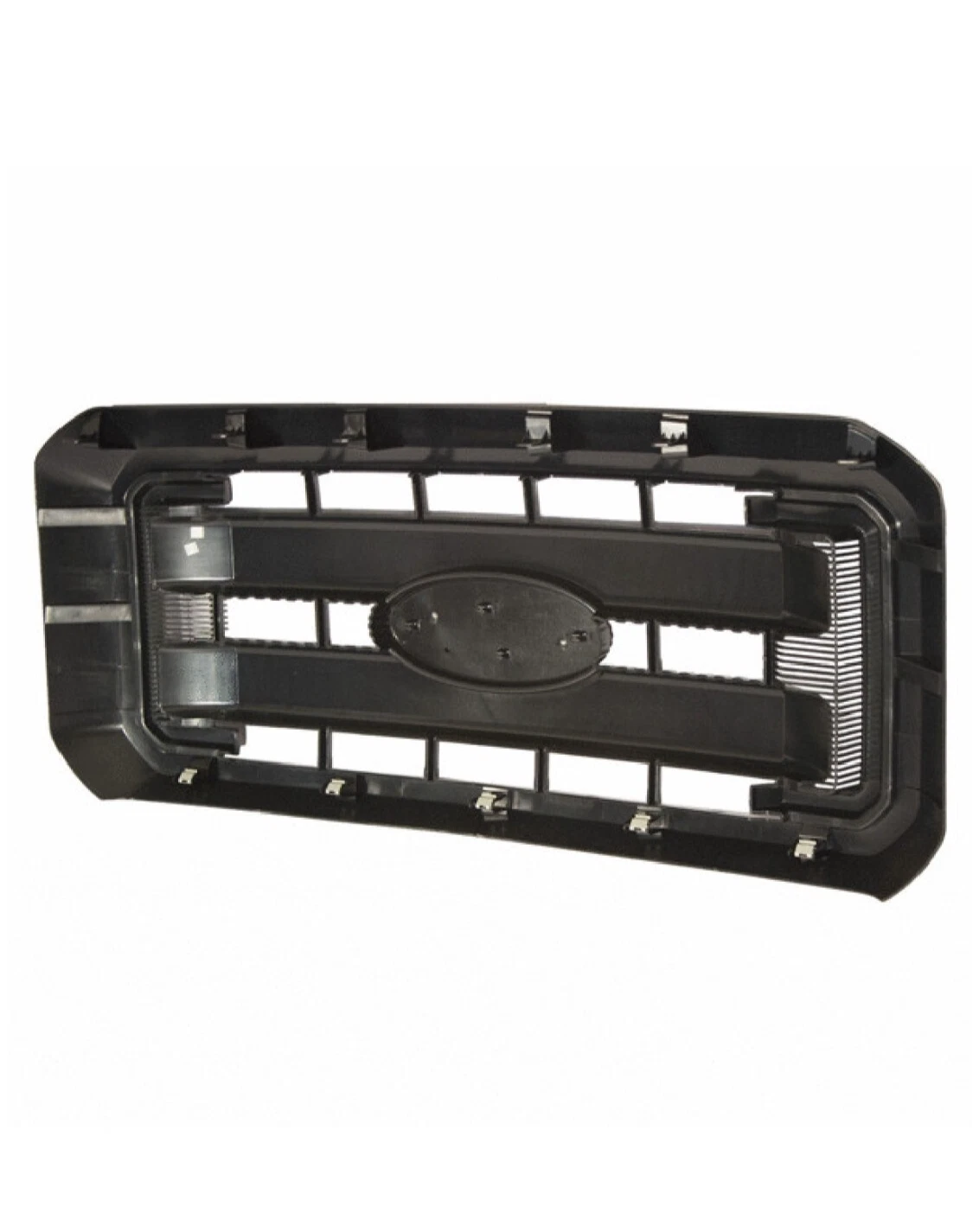 Parrilla de 2 barras negra texturizada para Ford XL Super Duty Pickup Truck (N/P BC3Z8200G)