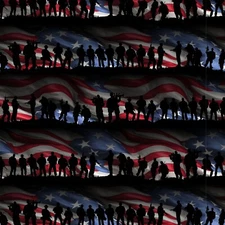 Band of Brothers - 18"x48" Hydrographic Film Hydro Dipping Dip Water Transfer