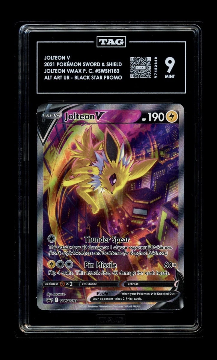 Jolteon Pokémon TCG Full Art Individual Trading Card Games for