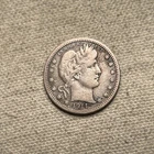 1911-P Barber Quarter VF QA