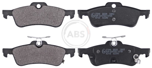 Rear A.B.S. 37944 Brake Pad Set, disc brake for HONDA