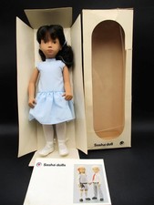Vintage Sasha 113 Brunette in Blue Dancing Dress NRFB w/Tag Trendon England