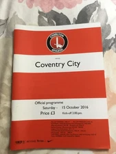 CHARLTON ATHLETIC v COVENTRY CITY 2016-17