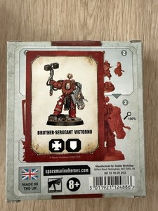 Figurines Warhammer 40k Ultramarines - Terminator, Frère, Marteau, Bouclier