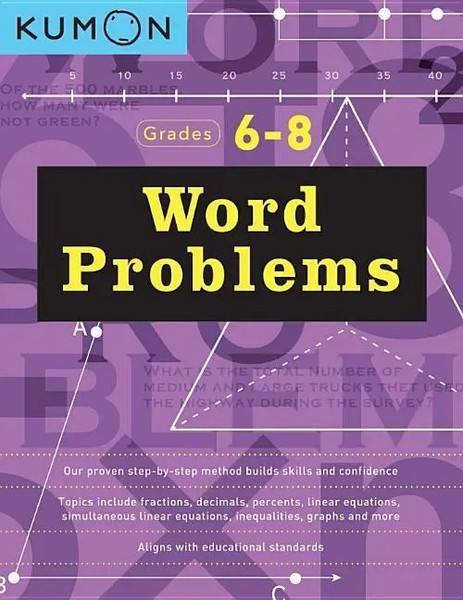 Kumon Word Problems Grades 6/8 | Kumon | Taschenbuch | Kartoniert / Broschiert-image