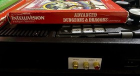 INTELLIVISION ADVANCED DUNGEONS & DRAGONS GAME CLEANED & TESTED 5/12/26
