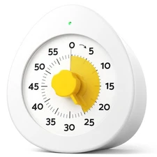 LIORQUE Visual Timer for Kids, 60-Minute Countdown Kitchen Timers for Cooking...