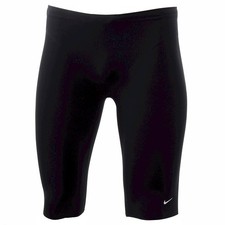 Nike Men's Flex LT Jammer Swimsuit Black Competition Swimwear Sz: 32