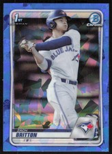2020 Bowman Draft Sapphire Edition #BD-158 Zach Britton
