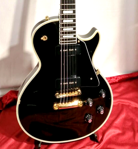 Guitarra eléctrica Edwards By ESP E-LP-130CD/P usada, color negro,... - Imagen 1 de 14