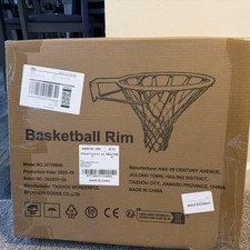 18" Basketball Rim Replacement Solid Outdoor Heavy Duty Hanging Outdoor
