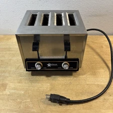 Holman/ Star model-T4  pop-up toaster four-compartment Tested Working
