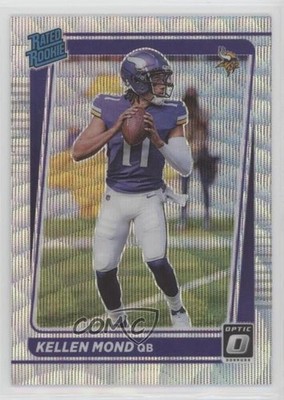 2021 Panini Donruss Optic Rated Wave Prizm /299 Kellen Mond #221 Rookie RC 0s9t