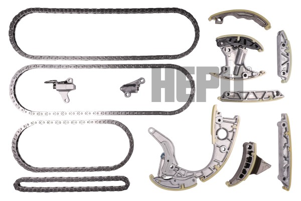 Hepu Steuerkettensatz Simplex Kette Geschlossen FüR Audi A8 4.2 TDI Quattro-image