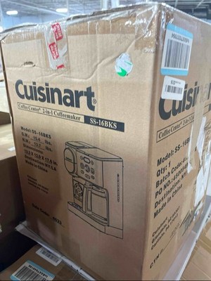 Cuisinart Coffee Center 2-1 Coffeemaker SS-16BKS