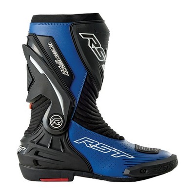 RST Tractech Evo D30 Sportstiefel schwarz/blau Rennbahn Sport Motorrad Boo...