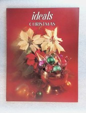 Ideals Christmas Magazine 1983 Poinsettias Holiday Decor