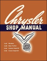 1954 Chrysler Shop Manuell Windsor Neu Yorker Imperial Reparatur Service Buch