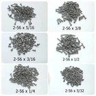 HO Parts Miniature Screws 2-56 For Replace HO scale Freight Car Truck 600 Screws