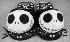 Disney Tim Burton's Jack Skeleton Nightmare Before Christmas Slippers sz XL