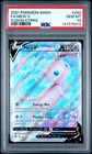 2021 POKEMON SWORD & SHIELD FUSION STRIKE #250 FULL ART/MEW V PSA 10