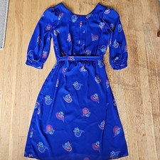 Vintage Tabby day dress with belt L