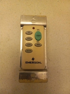 Emerson fan light wall mount switch ''no cover plate # CHQ8BT9051T WORKS