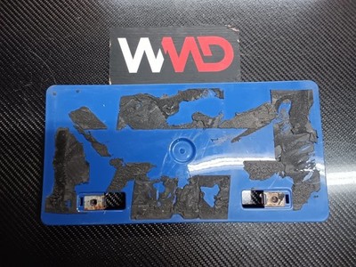MITSUBISHI EVOLUTION LANCER LICENCE PLATE HOLDER EVO 6 OEM MR478355