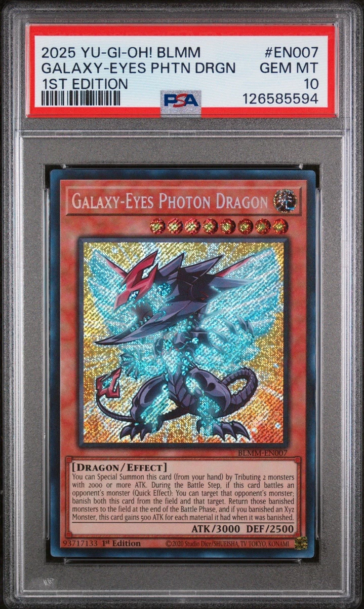 Galaxy-Eyes Photon Dragon Yu-Gi-Oh! TCG Professional Sports