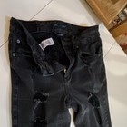 Aeropostle Women's Black Distressed  high rise black jeggings 5-Pocket reg 4 — photo 2