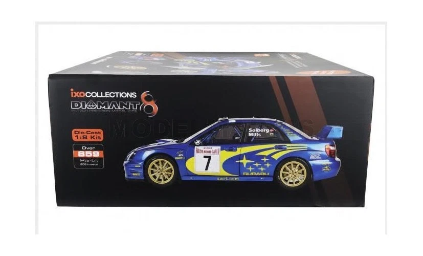 IXO-MODELS 20010110 SUBARU - IMPREZA S9 WRC03 TEAM 555 SUBARU WRT N 7 RALLY MONT - Immagine 2 di 4