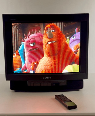 Vintage 1991 Sony 20'' KV-20TS27 Trinitron CRT TV Retro Gaming with Remote