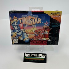 New Factory Sealed 'Tin Star' Game for Super Nintendo Entertainment System SNES